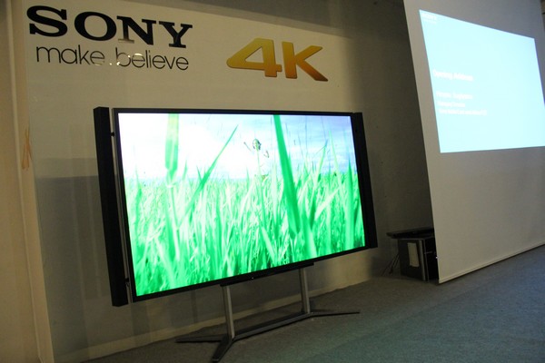 Sony Unveils 4K LCD TV